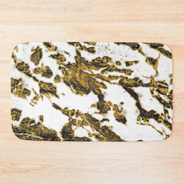 Item preview, Honey Gold and White Marble designed and sold by WOW TeesAndThings.