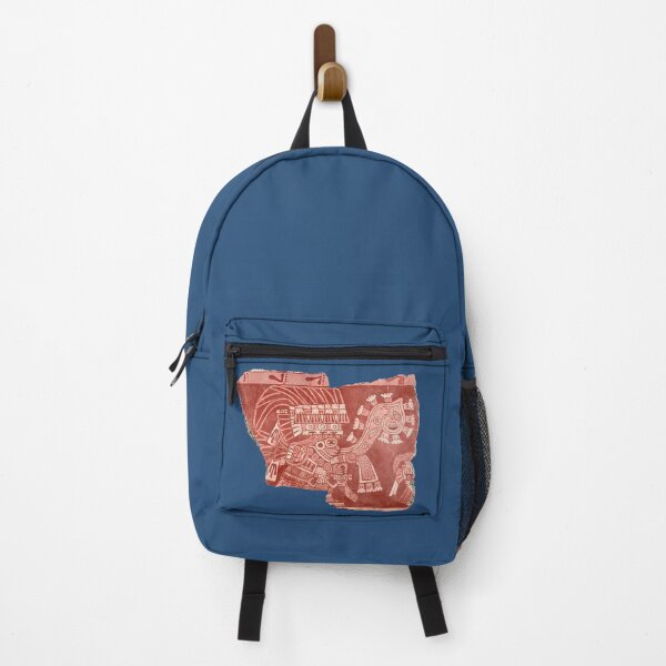 Item preview, Teotihuacán mural fragment (on blue) designed and sold by DotorEaon.