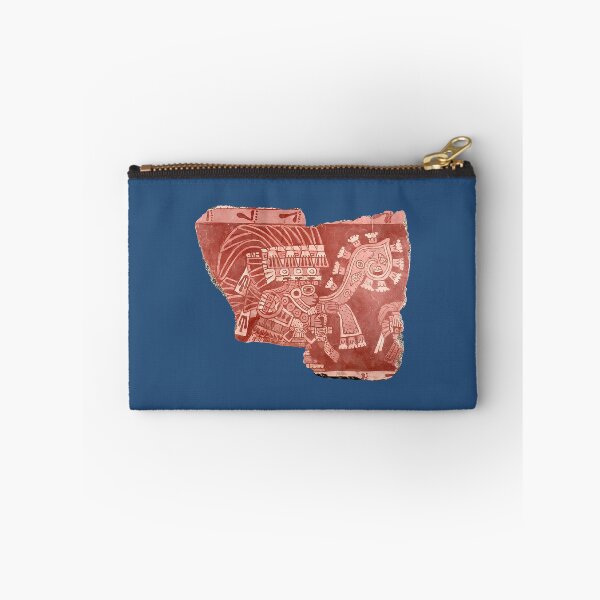 Item preview, Teotihuacán mural fragment (on blue) designed and sold by DotorEaon.
