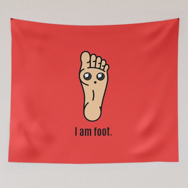 Item preview, I am foot. designed and sold by GleamingGiant.