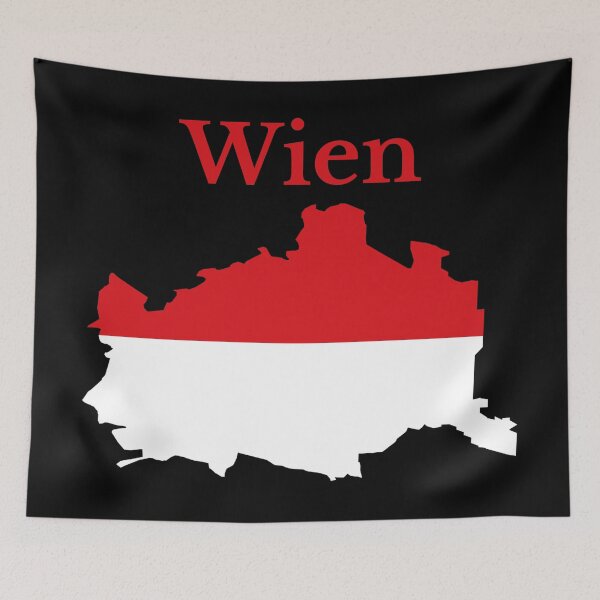 Item preview, Vienna State Map Flag, Austria designed and sold by marosharaf.