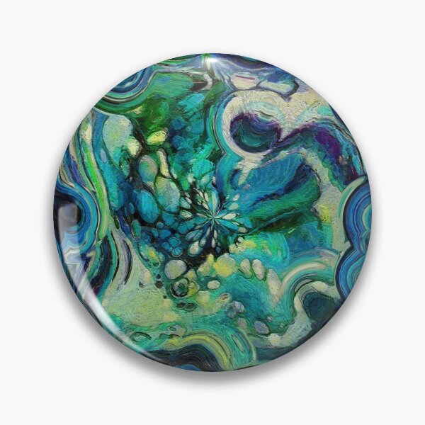 Artikelvorschau, Stocksom Stocksom Blue 14 - Agate Island entworfen und verkauft von Stocksom Art Prints.