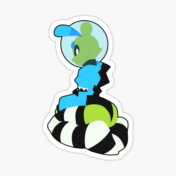Sploot in Blue Sticker