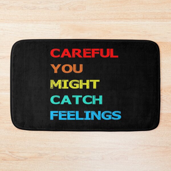 Item preview, Careful You Might Catch Feelings Vintage designed and sold by ContreiDesign.