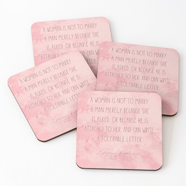 Item preview, A Woman is not to Marry a Man Merely Because She is Asked designed and sold by rissidesigns.