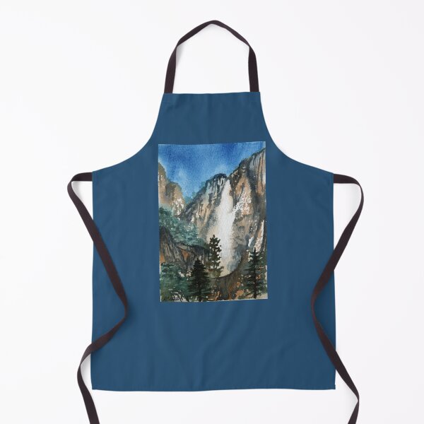Item preview, Yosemite Falls Watercolor designed and sold by RebeccaEllisArt.