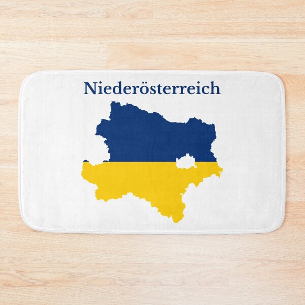 Item preview, Lower Austria State Map Flag, Austria designed and sold by marosharaf.