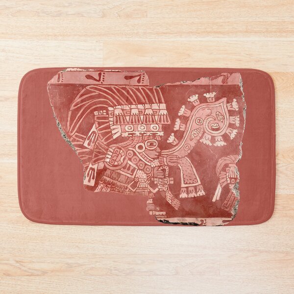 Item preview, Teotihuacán mural fragment (2) designed and sold by DotorEaon.