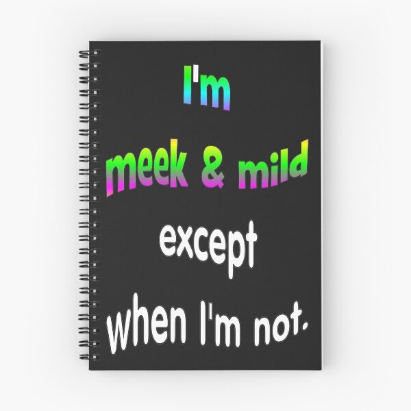 Item preview, Meek & Mild designed and sold by kristalcurt.