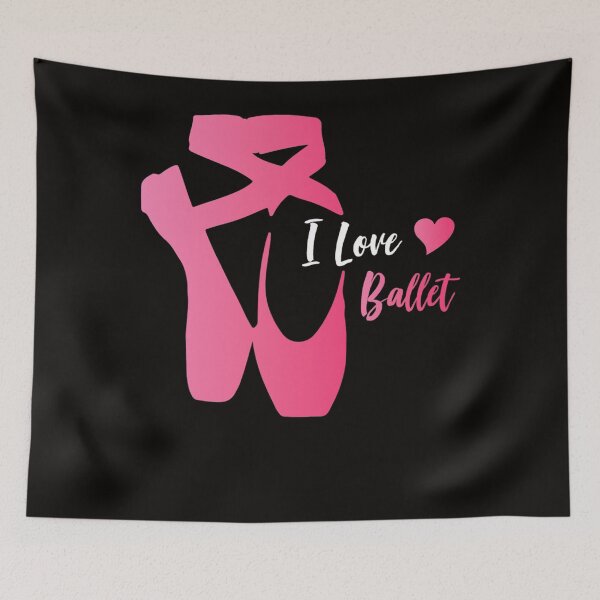 Item preview, Ballet Dancer Shoes I love Ballet Women Girls designed and sold by RonaldDaughtry.