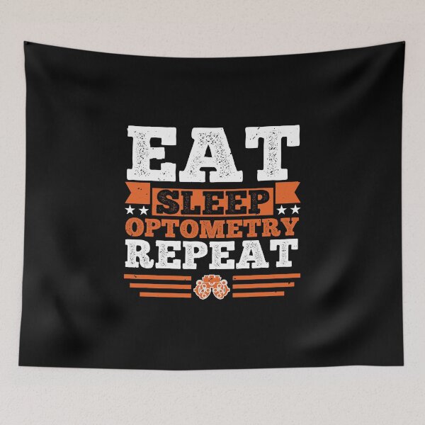 Item preview, Optometry. Eat. Sleep designed and sold by orlumbuspirate.