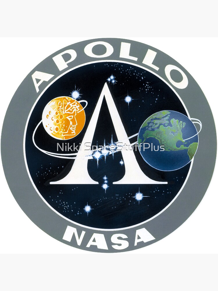 Apollo Program Logo Magnet for Sale by Nikki SpaceStuffPlus