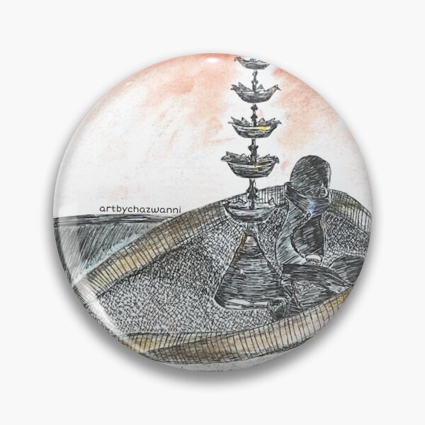 Item preview, Ancient (pen and chalk art) designed and sold by artbychazwanni.