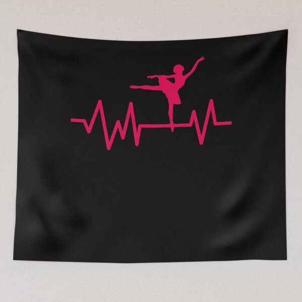 Item preview, Ballet Dancer Women Ballerina Girl Ballet Dancing Heartbeat designed and sold by RonaldDaughtry.