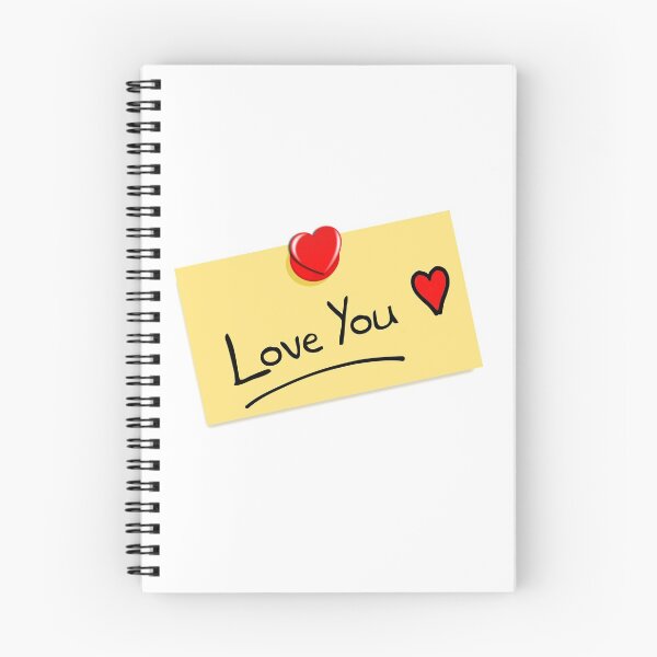 Item preview, Love You Sticky Note designed and sold by AnveeBubbles.