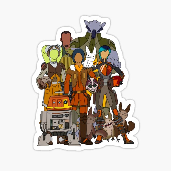 Star Wars Rebels Sticker Pad Fun Creative Party Gift For Kids