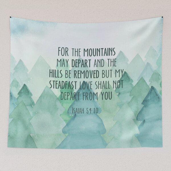 Item preview, Isaiah 54:10 English Standard Version designed and sold by della95.