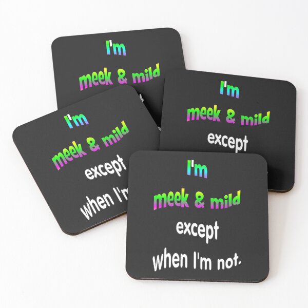 Item preview, Meek & Mild designed and sold by kristalcurt.