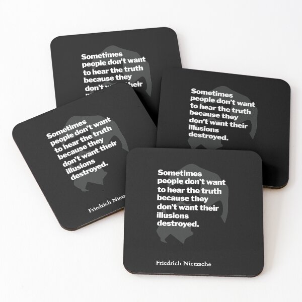 Item preview, Nietzsche quote designed and sold by HumanQuoteLand.