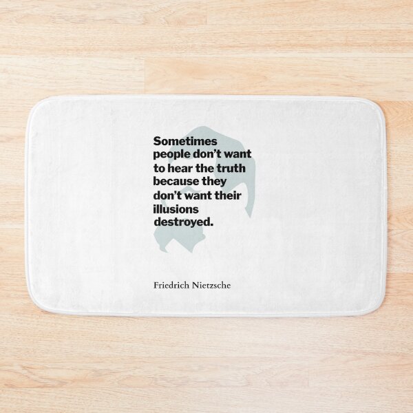 Item preview, Nietzsche quote designed and sold by HumanQuoteLand.