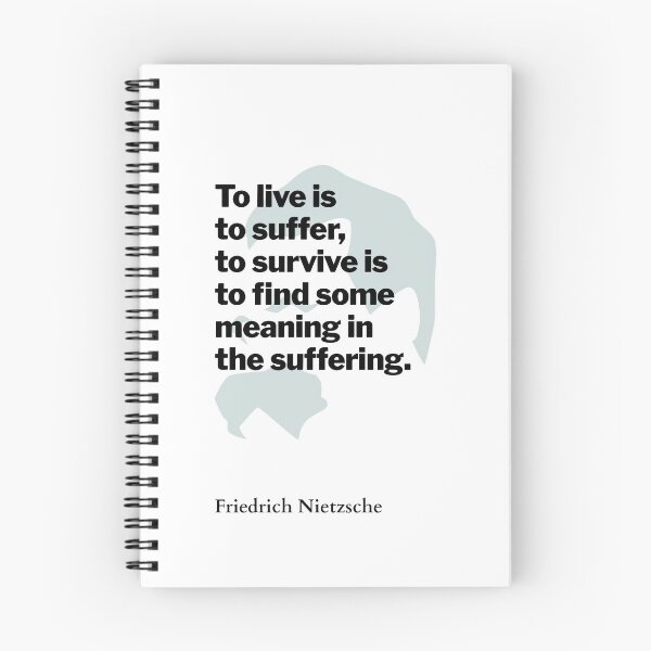 Aperçu de l'œuvre Citation de Nietzsche créée et vendue par HumanQuoteLand.
