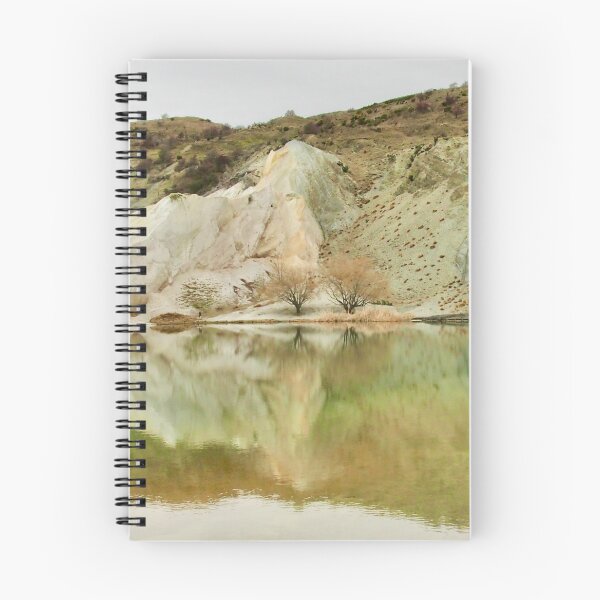 Item preview, Winter Green Reflections - St Bathans Blue Lake in Winter designed and sold by Rachel Pile.