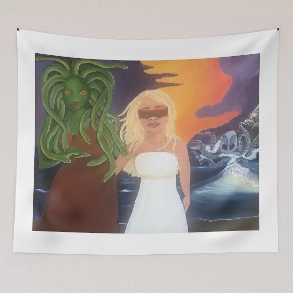 Item preview, Medusa Rescues Andromeda designed and sold by Kristi Brooks.
