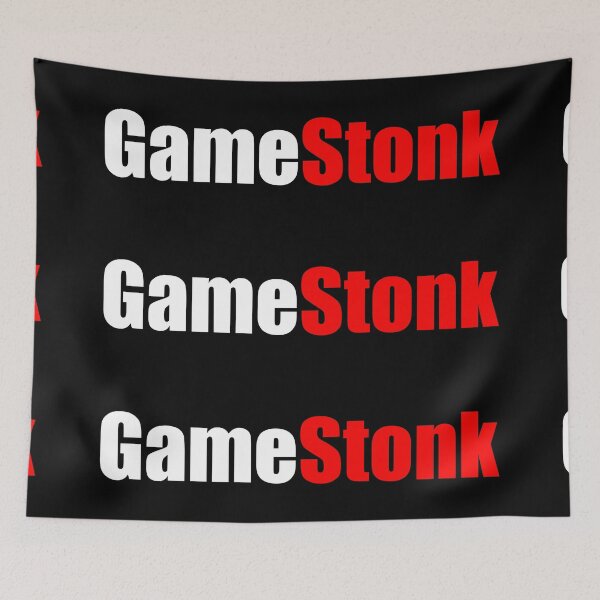 Item preview, GameSTONK!! (but on black) designed and sold by S-NettiThings.