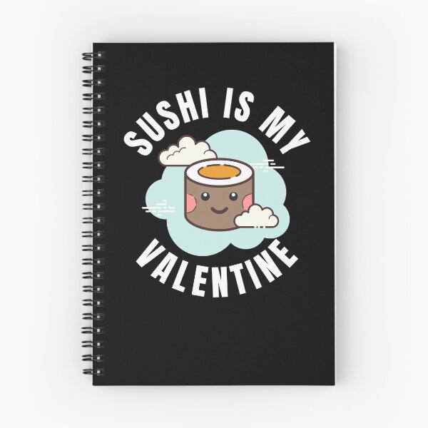 Item preview, sushi is my valentine designed and sold by JaMatt1983.