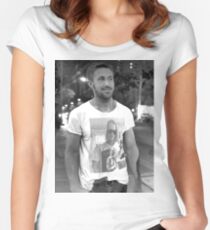 Ryan Gosling Macaulay Culkin Shirt Women's Fitted Scoop T-Shirt