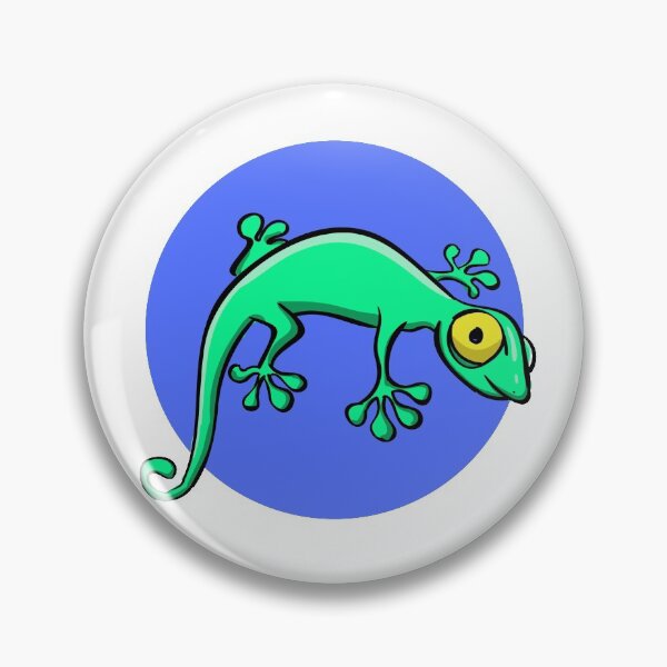 Item preview, Happy Green Gecko - Lizard and Retile Cute Design Collection designed and sold by BournvilleC.