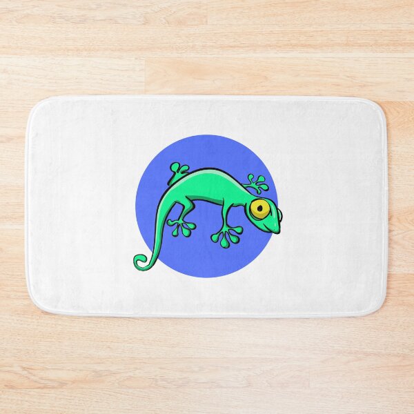 Item preview, Happy Green Gecko - Lizard and Retile Cute Design Collection designed and sold by BournvilleC.
