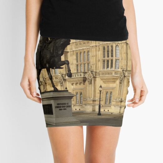 Richard The Lionheart At Westminster Mini Skirt