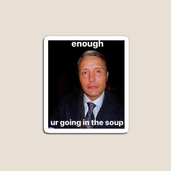 mads mikkelsen hannibal meme Magnet