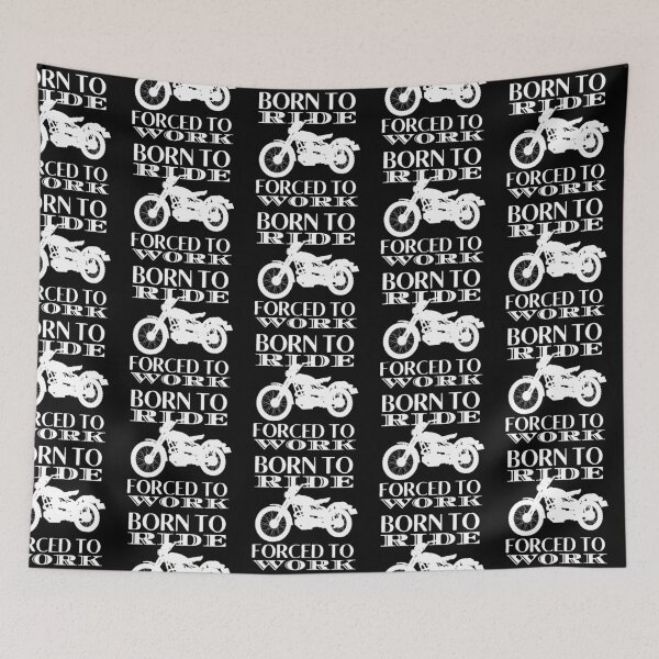 Item preview, Born To Ride Forced To Work Design 2 designed and sold by SweetAndSpice.