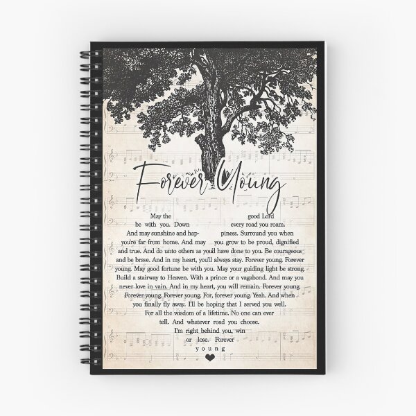 Item preview, Rod Stewart - Forever Young Lyrics Wall Art designed and sold by OwensdesignArt.