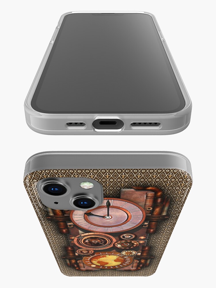 Alternate view of Infernal Vintage Steampunk Timepiece phone cases iPhone Case