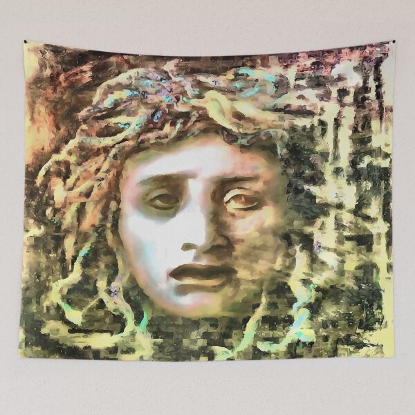 Item preview, Medusa Portrait of a Gorgon designed and sold by taiche.