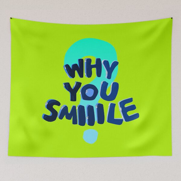 Item preview, Why you smile? designed and sold by Ngaiseot.