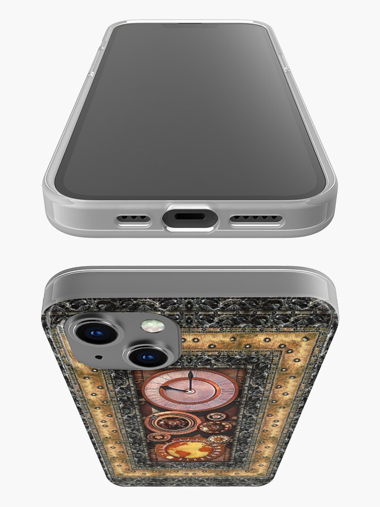 Alternate view of Elegant Steampunk Timepiece Steampunk phone cases iPhone Case