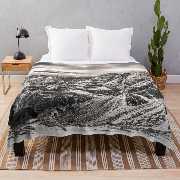Item preview, An Teallach Peaks Across Toll an Lochain (B&W) designed and sold by ScotLandscapes.