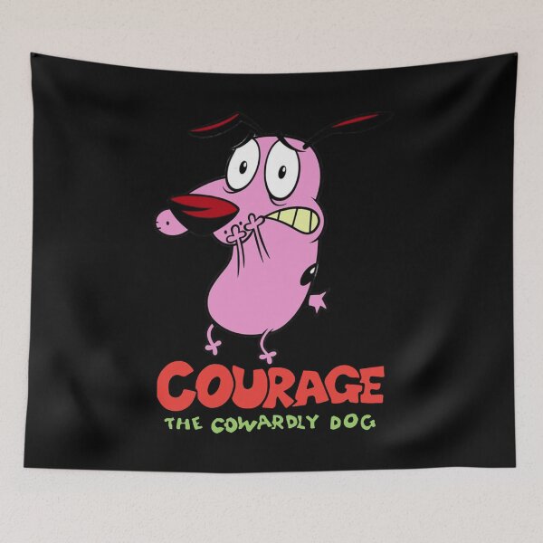 Item preview, scare The courage Pink color animal  gift for fans designed and sold by meconquynh95.
