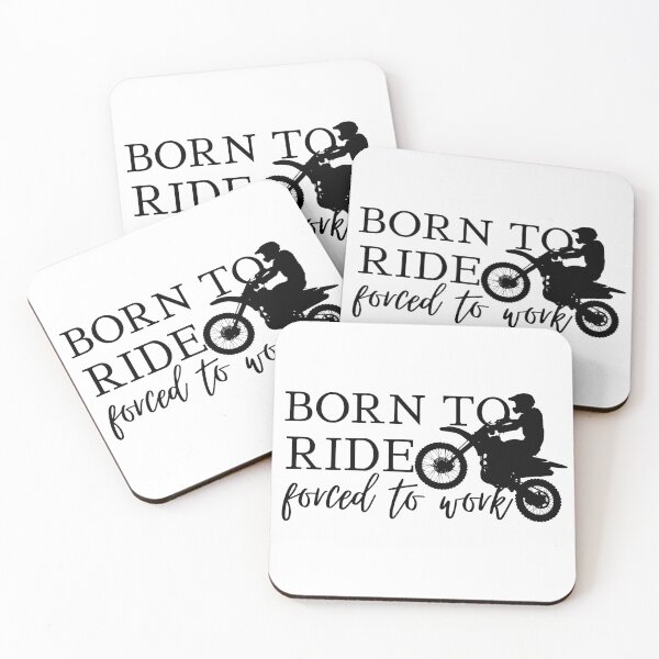Item preview, Born To Ride Forced To Work Design 9 designed and sold by SweetAndSpice.