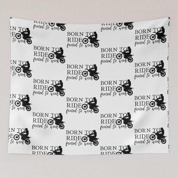 Item preview, Born To Ride Forced To Work Design 9 designed and sold by SweetAndSpice.
