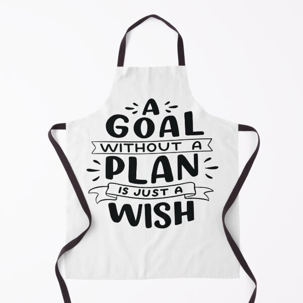 Item preview, A Goal Without A Plan Is Just A Wish designed and sold by GoodVibesWX9.