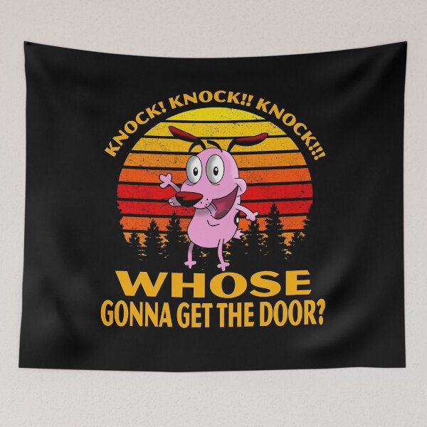 Item preview, Vintage knock knock The courage Pink color animal  gift for fans designed and sold by meconquynh95.