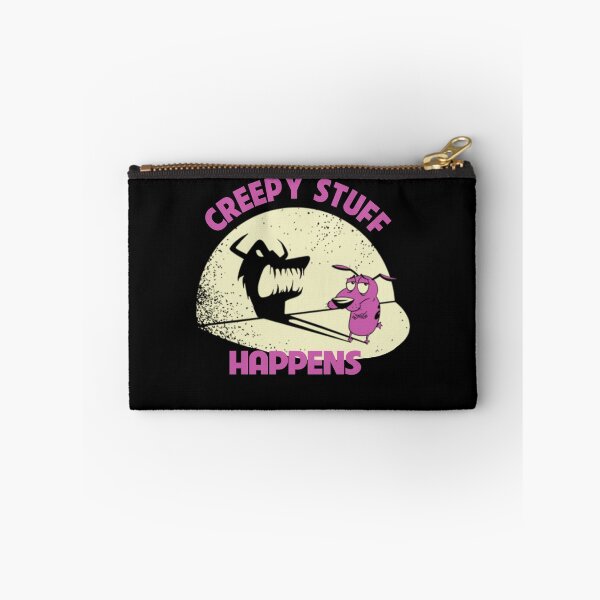 Item preview, creepy stuff The courage Pink color animal  gift for fans designed and sold by meconquynh95.