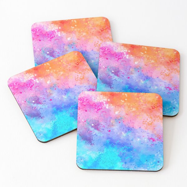 Item preview, Splatter Paint Rainbow Abstract Pattern designed and sold by WOW TeesAndThings.
