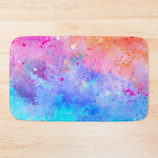 Item preview, Splatter Paint Rainbow Abstract Pattern designed and sold by WOW TeesAndThings.