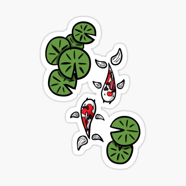 Item preview, Fuku and Heiwa the Koi designed and sold by Valerie Bennett.